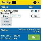 place bet on melbourne cup